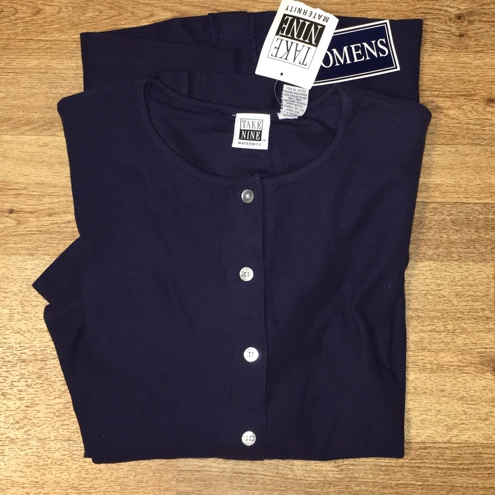 Take Nine Maternity shirt long sleeve size 16W with front button